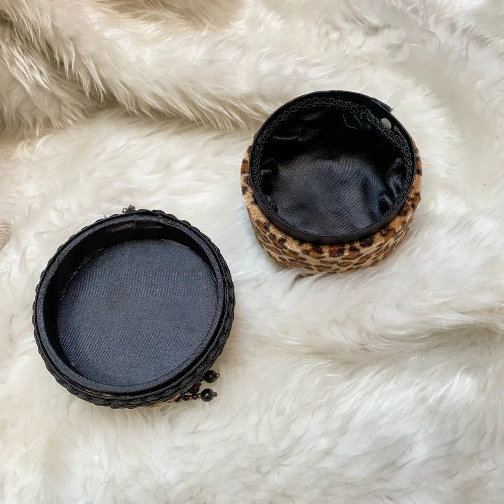 Leopard trinket box